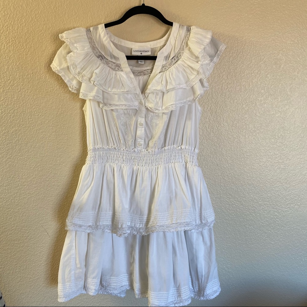 Loveshackfancy X Target White Penelope Embroidere… - image 5